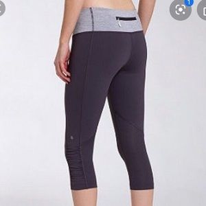 Lulu lemon running cropped leggings